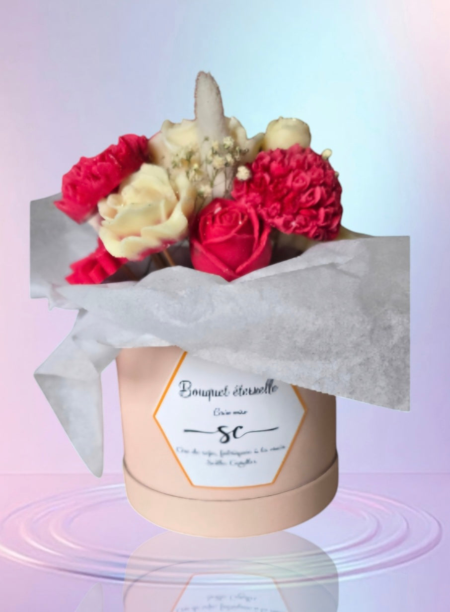 Bouquet de fondant parfum et couleur au choix