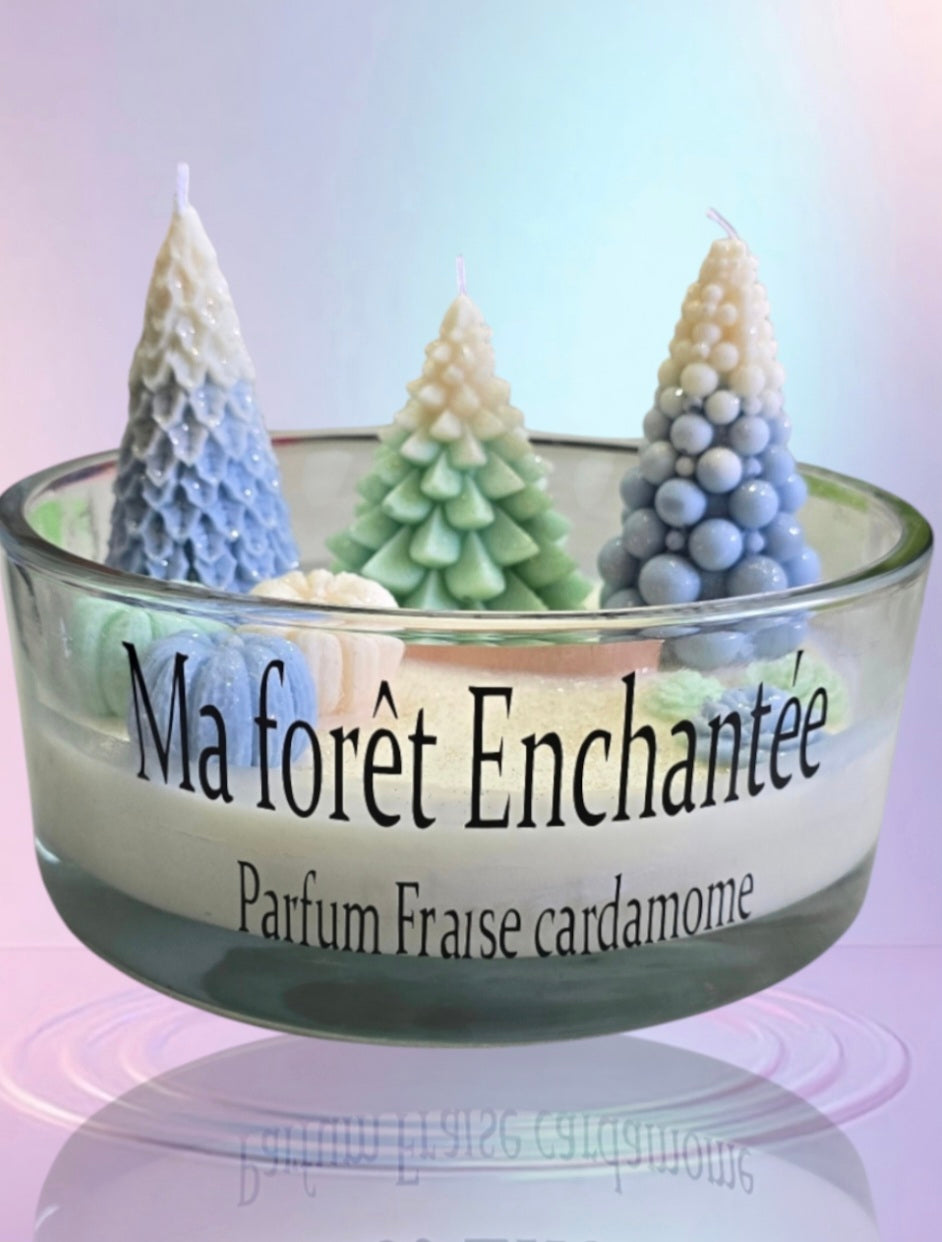 Bougies Ma forêt enchantée parfum au choix