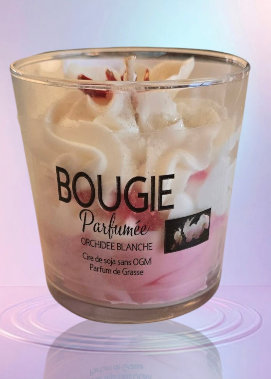 Bougie gourmande parfum au choix